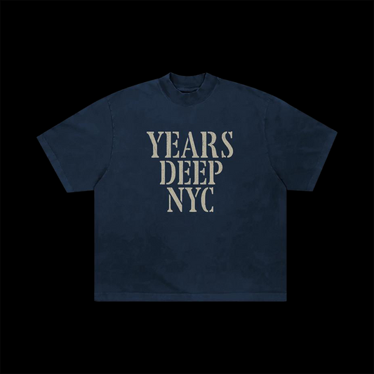 YRSDP NYC Tee Stone Blue