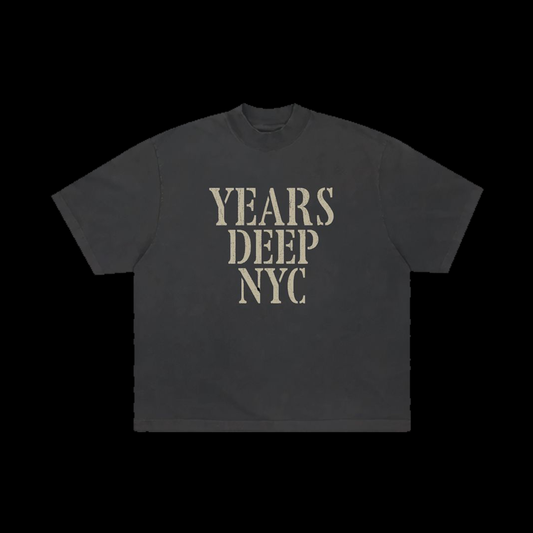 YRSDP NYC Tee Charcoal Fade
